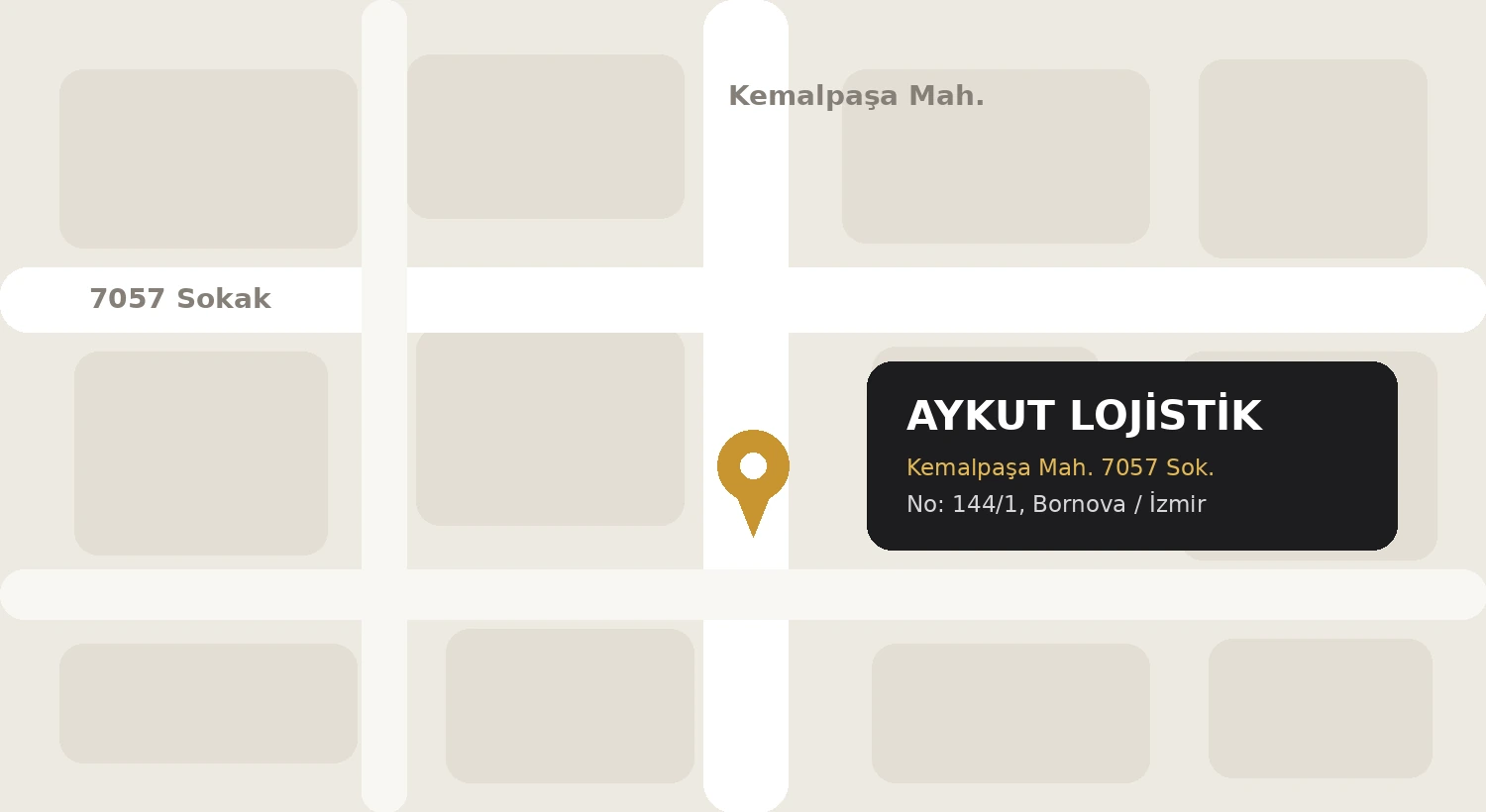 Aykut Logistics location map